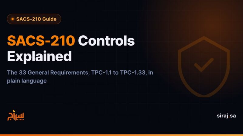 SACS-210 Controls Explained: The Complete Guide to Aramco CCC Certification (2026)