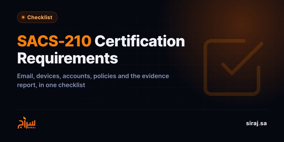 SACS-210 Certification Requirements: A Complete Checklist for Your Company
